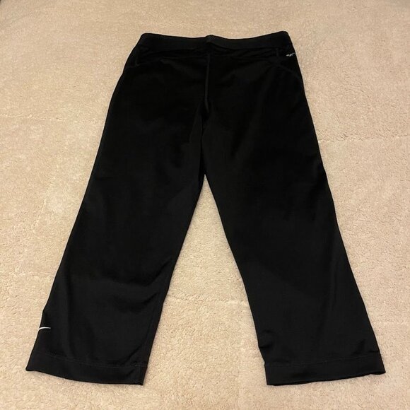 Nike Pro‎ WOMENS Black Athletic Compression Pants Size L - Picture 5 of 7